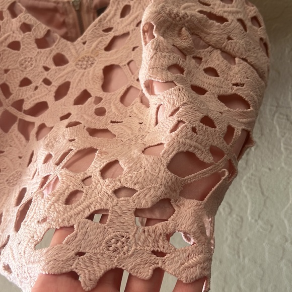 ASTR  pink lace top - Picture 6 of 6
